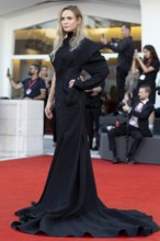 Venice, Italy - 2 September 2025: Rebecca Ferguson during the red carpet of - A house of Dynamite -