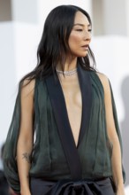 Venice, Italy - 2 September 2025: Greta Lee during the red carpet of - A house of Dynamite - during