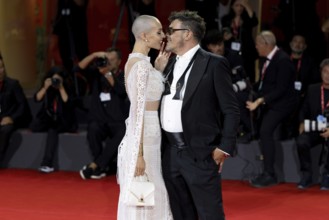 Venice, Italy - 3 September 2025: Guests during the Red Carpet of - Cartier Glory To The Filmmaker