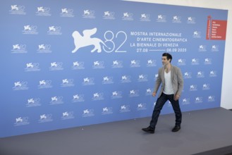 Venice, Italy - 3 September 2025: Louis Cancelmi during the Photo Call of - In the Hand of Dante -
