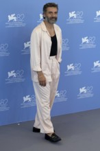 Venice, Italy - 3 September 2025: Oscar Isaac during the Photo Call of - In the Hand of Dante -