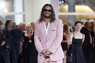 Venice, Italy - 3 September 2025: Jason Momoa during the red carpet of - Cartier Glory To The