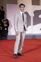 Venice, Italy - 3 September 2025: Louis Cancelmi during the red carpet of - Cartier Glory To The