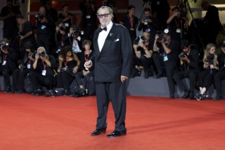 Venice, Italy - 3 September 2025: Julian Schnabel during the Red Carpet of - Cartier Glory To The