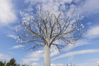 Promega GmbH, headquarters in Walldorf, Germany. Sound artwork on the company premises by David