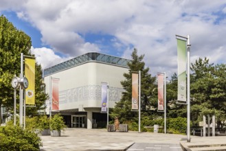 Town hall of the town of Walldorf in the Rhine-Neckar district. Walldorf Baden-Württemberg, Germany