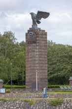 Submarine memorial, Heikendorf, Kiel Fjord, Schleswig-Holstein, Germany
