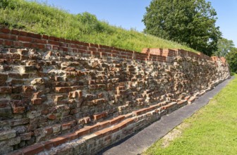 Parts of the Danewerk rampart system. Danewerk, part of the Haithabu and Danewerk UNESCO World