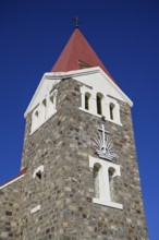 Tower of the New Apostolic Church, Keetmanshoop, Karas Region, Namibia