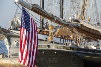 Detroit, Michigan, 9 August 2025, Four schooners visit Detroit for the Sail Detroit Festival. The