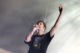 Grian Chatten, Singer, Fontaines D.C., Post Punk, Music Band, Ireland, open air at the Citadel