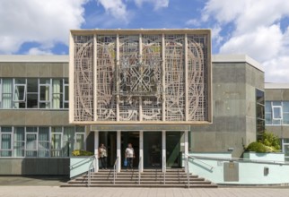 Crown and County Courts building, city centre of Plymouth, Devon, England, UK - Plymouth Combined