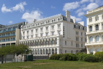 The Grand Hotel, The Promenade, Plymouth, Devon, England, UK historic listed building c 1870
