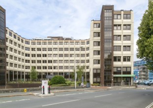 Ballard House office block, Plymouth City Council offices, city of Plymouth, Devon, England, UK