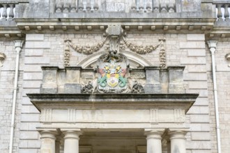 Historic Old Town Hall building, Torquay, Devon, England, UK, built 1851-1852 Salus Et Felicitas