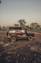 Australia Outback Landrover Camper, Australia