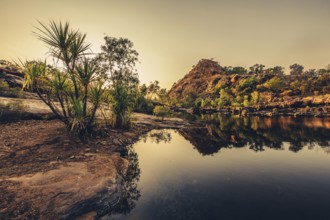 Bell Gorge, The Kimberleys, sunrise in the outback, Gibb River Road, Australia
