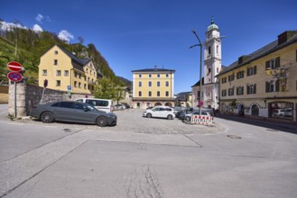 Town hall, St. Andreas, church, general architecture, historical buildings, lantern, quarry stone