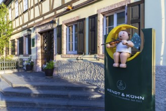 Head office of the Wendt & Kühn company, which produces painted wooden figures, Erzgebirgisches