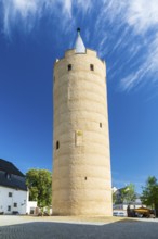 Keep Dicker Heinrich, Wildeck Castle in Zschopau, Erzgebirge, Saxony, Germany