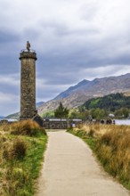 Glenfinnan Monument, Loch Shiel, Glenfinnan Viaduct, River Finnan, West Highland, Scotland, United