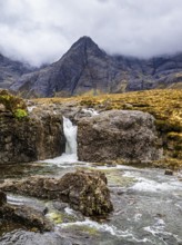 Fairy Pools and Waterfalls, Glen Brittle, Black Cuillin, Isle of Skye, Scotland, UK