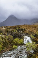 Fairy Pools and Waterfalls, Glen Brittle, Black Cuillin, Isle of Skye, Scotland, UK