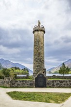 Glenfinnan Monument, Loch Shiel, Glenfinnan Viaduct, River Finnan, West Highland, Scotland, United