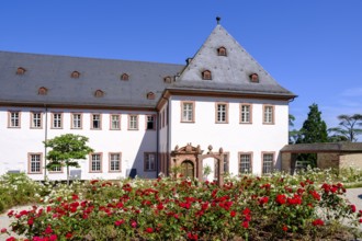 Prelate's Garden, Eberbach Monastery, Cistercian Order, Eltville, Rheingau, Taunus, Hesse, Germany