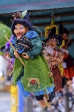 Witch, doll, Brocken, souvenirs, souvenir shop, Harz souvenirs, Wernigerode, Harz, Saxony-Anhalt,