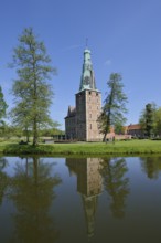 Raesfeld Castle, Münsterland, North Rhine-Westphalia, Germany