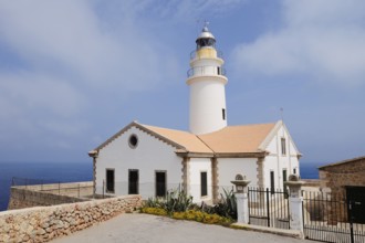 Far de Capdepera lighthouse, Punta de Capdepera, Cala Rajada, Majorca, Balearic Islands, Spain