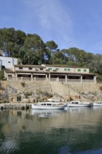 Boats in the fishing harbour of Cala Figuera, Majorca, Balearic Islands, Spain