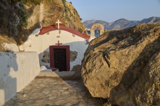 Legend, Crab, Mussel fisherman, Small chapel in a rocky coastal landscape at sunset, Chapel, Little