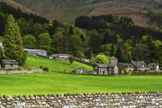 Grasmere Lake, Grasmere, Ambleside, Lake District, Westmorland, Cumbria, England, United Kingdom