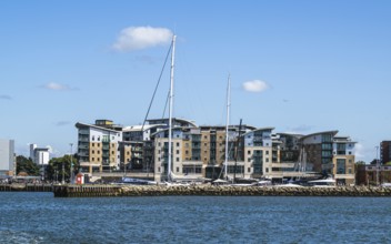 Marina in Poole, Dorset, England, United Kingdom