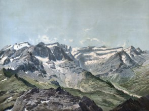 Monte Perdido, the Lost Mountain is the third highest mountain in the Pyrenees with a height of