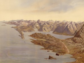 Bay of Kotor, 30 km long, heavily winding fjord-like bay on the southeastern Dalmatian-Montenegrin