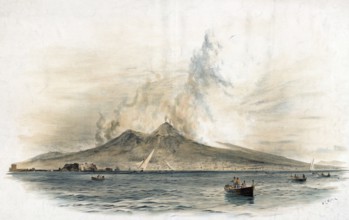 Vesuvius, Vesuvio, active volcano. It is located on the Gulf of Naples in the Italian region of