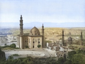 Sultan Hasan's mosque in Cairo was the largest mosque in the world in its time. It was built