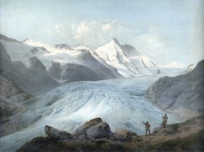 Pasterze, still the largest glacier in Austria and the longest in the Eastern Alps, with a length