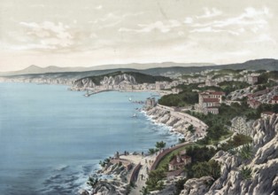 Nice, major French city on the Mediterranean coast, CÃ´te d'Azur, Alpes-Maritimes department in the