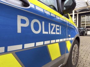 Police lettering on police car Police car Emergency vehicle patrol car, Germany