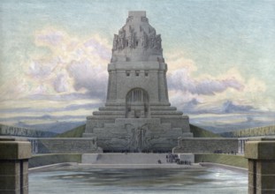 Monument to the Battle of Nations, one of Leipzig's most famous landmarks and Europe's highest