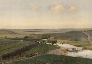 Black Earth region, the largest agricultural area in the world, 500 km east of Moscow, Russia,