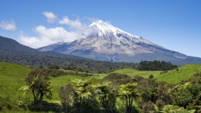 Mount Taranaki, Egmont National Park, Taranaki Region, North Island, New Zealand