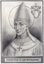 Siricius (born around 334 in Rome, died 26 November 399) was Bishop of Rome from December 384 -