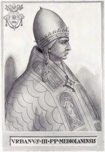 Urban III (born around 1120 in Milan, died 20 October 1187 in Ferrara), originally Uberto Crivelli,