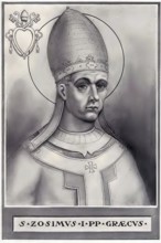Zosimus (born in the 4th century, died 26 December 418) was pope from 417 until his death,