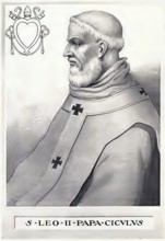 Leo II (born in Sicily, died 3 July 683) was pope from 17 August 682 until his death, Historical,
